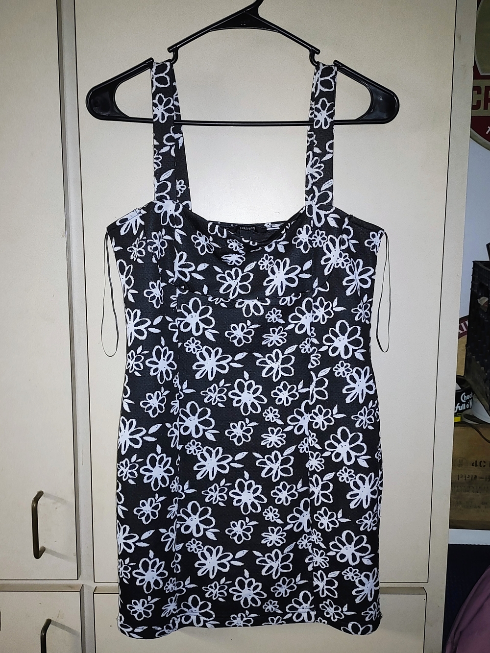 Forever 21 Black Top with Logo Tag